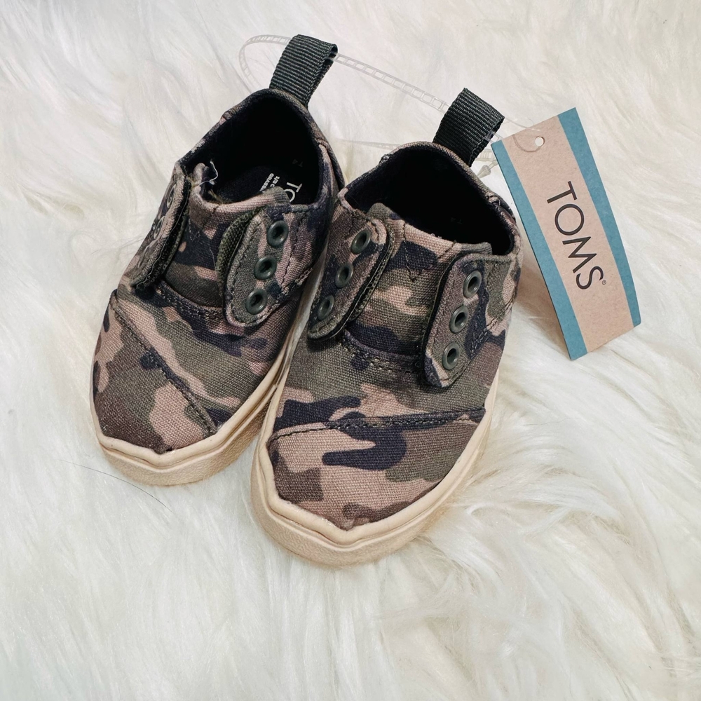 TOMS Camouflage Baby Shoes